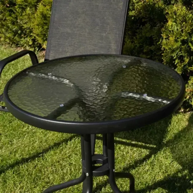 Gardlov Balkon Meubelset: Tafel en 2 Stoelen - Perfect voor Kleine Ruimtes