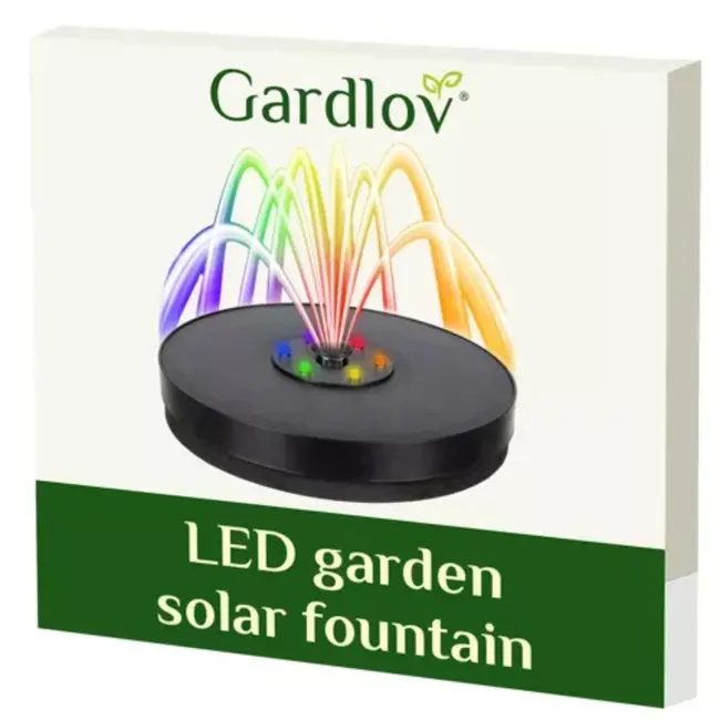 Gardlov Solar Tuinfontein LED: Sfeervolle Verlichting en Waterkunst