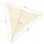 Gardlov Beige Zonneschermzeil 3x3x3m - Superieure Bescherming en Stijl