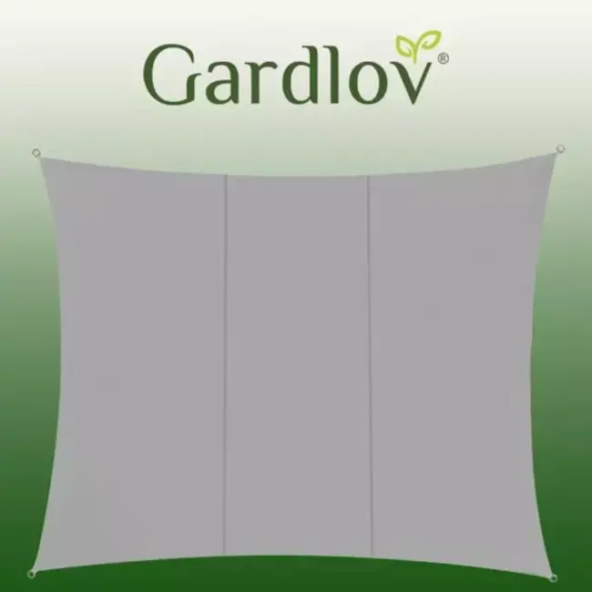 Gardlov Grijs Zonneschermzeil 3x4m - UV-bescherming en Waterdicht