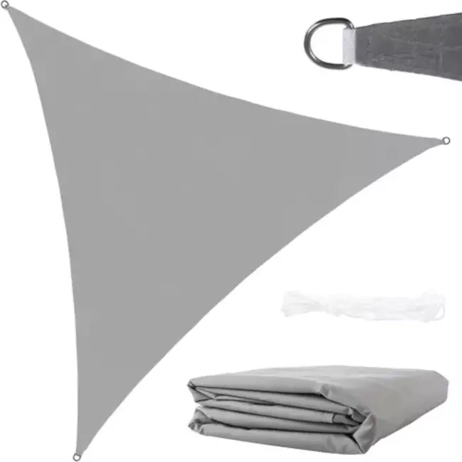 Gardlov Grijs Zonneschermzeil 4x4x4m - Uv-bescherming en Waterdicht