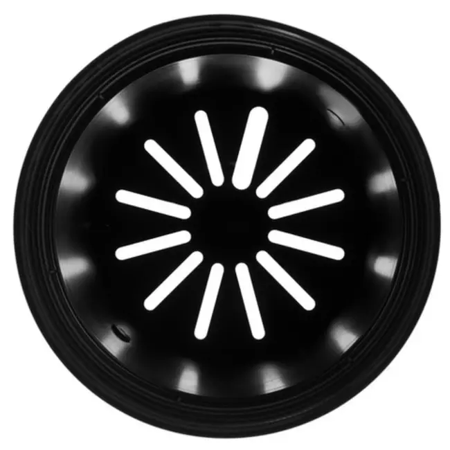 Gardlov zwarte productiepotjes Ø16cm, hoogte 13cm, 2 liter kunststof plantenpotten set 50 stuks