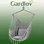 Gardlov Grijze Braziliaanse Hangstoel met Kussens - Ultieme Relaxatie