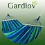 Gardlov Tweepersoons Tuinhangmat 260x160 cm - Blauw/Groen - Inclusief Montage Touwen
