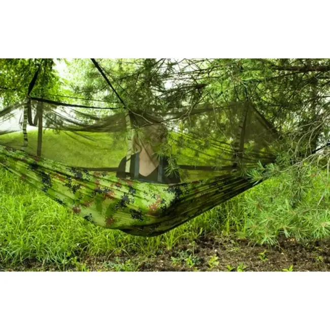 Gardlov Toeristenhangmat met Muskietennet - Lichtgewicht en Compact - 150 kg Draaggewicht