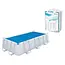 Bestway Zonnezwembadafdekking 380x180 cm - Optimaliseert Warmte en Beschermt