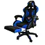 Dunmoon Zwart-Blauwe Gamingstoel: Comfort en Stijl voor Elke Gamer
