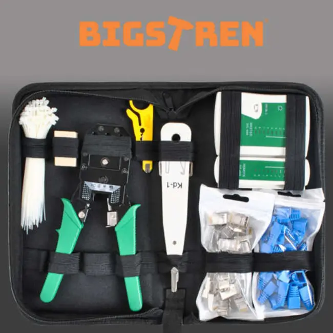 Bigstren 6-in-1 Netwerktester Kit: Complete Oplossing voor Netwerk Professionals