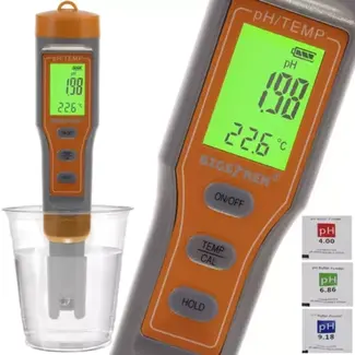 Bigstren Elektronische PH-Tester: 4 in 1 Nauwkeurige Waterkwaliteit Metingen