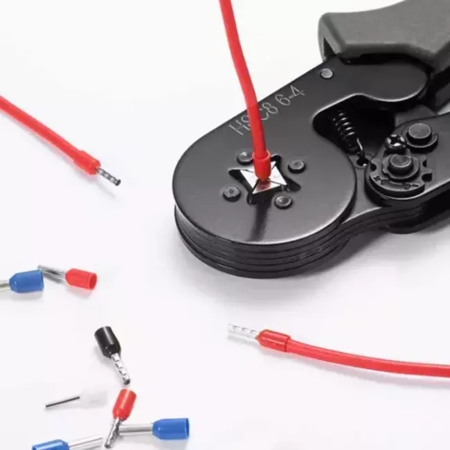 Bigstren Bigstren Krimptang: Essentieel Gereedschap voor Elektrotechnische Installaties -  0,25-10 mm²