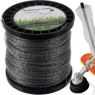 Bigstren Maaidraad 2.4 mm  x 100 meter - Duurzaam en Krachtig voor Alle Bosmaaiers Bigstren Maaidraad 2.4 mm  x 100 meter - Duurzaam en Krachtig voor Alle Bosmaaiers