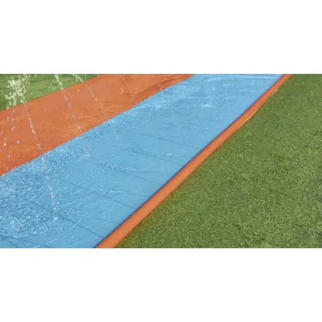 Bestway Dubbele Waterglijbaan H2GO 488 cm - Zomerse Waterpret voor Kinderen