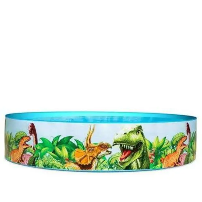 Bestway Zelfopzettende Zwembad 183x38 cm - Ideaal voor Kinderen - Veelkleurig en Duurzaam