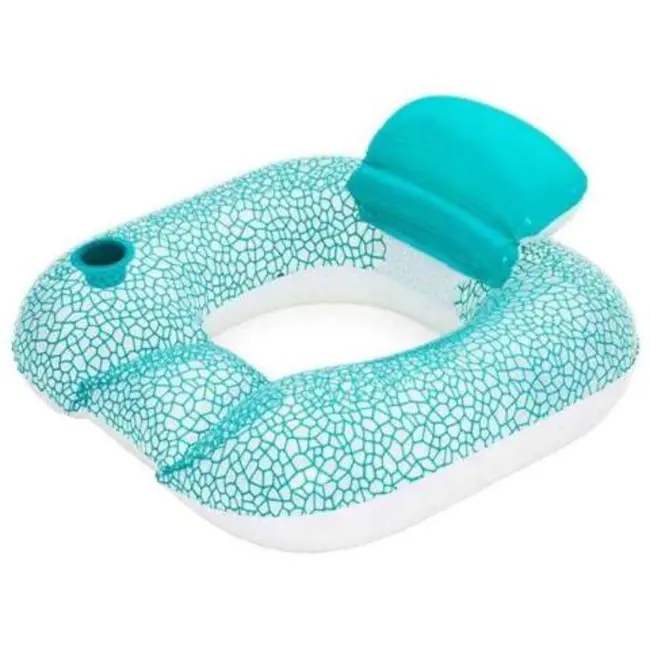 Bestway Opblaasbare Stoel met Rugleuning 102x94 cm - Comfortabel en Stijlvol