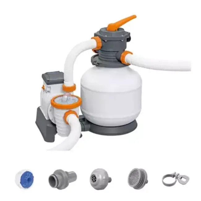 Bestway Zandfilterpomp 7571 l/h - Efficiënte Waterzuivering voor Grote Zwembaden