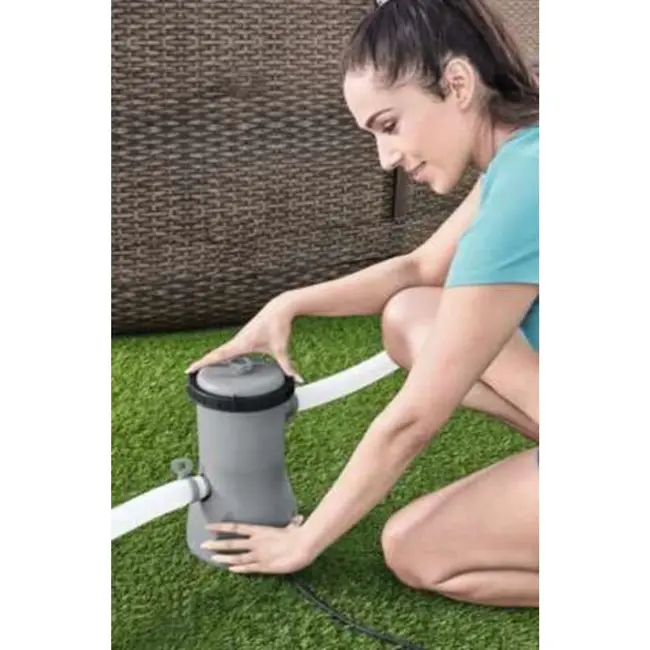 Bestway Pomp met Filter 3028 l/h - Krachtig Zwembadonderhoud - 32W