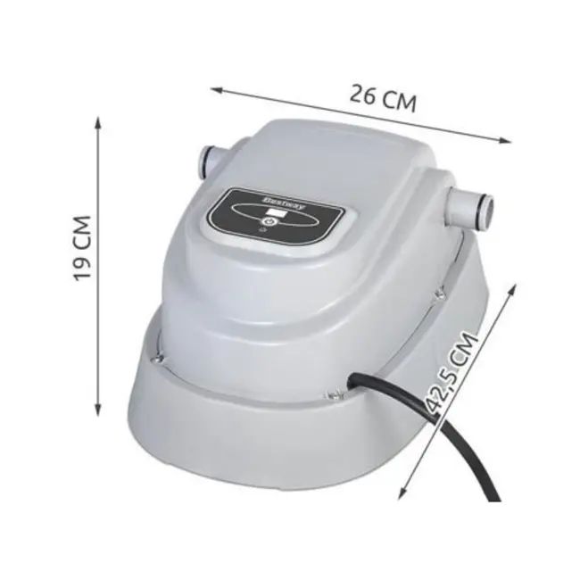 Bestway Zwembadverwarmer 2800W - Verwarmt tot 40°C - Veilig en Efficiënt