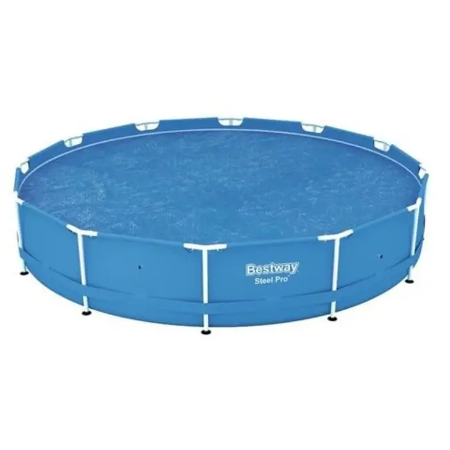Bestway Zonnezwembadafdekking 366 cm - Verhoogt Temperatuur en Vermindert Vervuiling