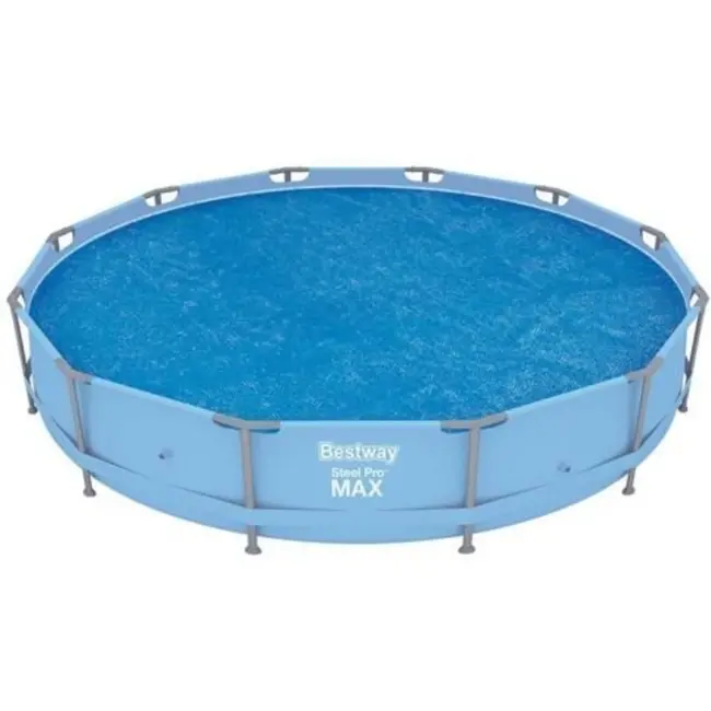 Bestway Zonnezwembadafdekking 366 cm - Verhoogt Temperatuur en Vermindert Vervuiling