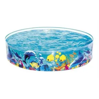 Bestway Opzetzembad voor Kinderen 183x38 cm - Ideaal voor Zomerse Dagen