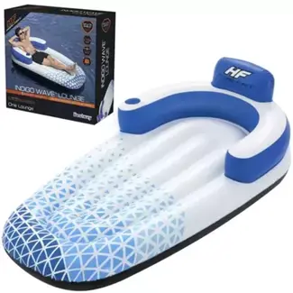 Bestway Opblaasbare Luchtmatras met Rugleuning - Luxe en Comfort in het Water