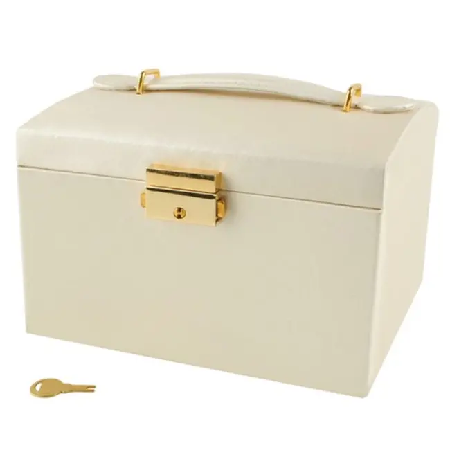 Beautylushh Beige Sieradenkistje - Veilig en Stijlvol Bewaren