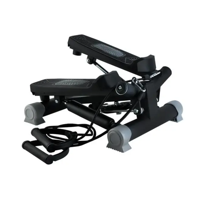 Malatec Incline Stepper met Kabels HQ Grijs - Compact Fitnessapparaat voor Thuis