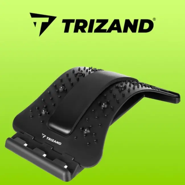 Trizand Acupressuur Rugmassager - Verlicht Rugpijn en Verbetert Flexibiliteit