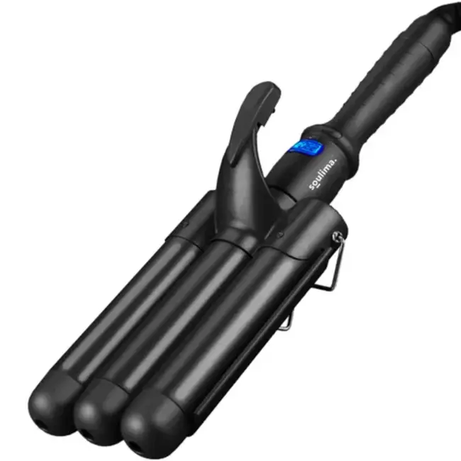 Soulima Haarwaver met LCD-Display - Professionele Golven - Zwart - 37 x 8,5 x 10 cm