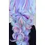 Soulima Synthetische Ombre Haarextensies - Violet/Blauw - 60 cm