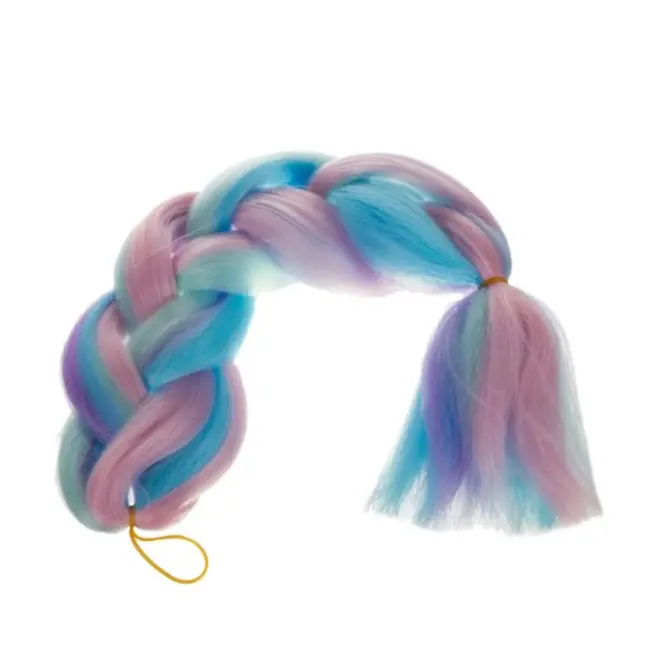 Soulima Synthetische Ombre Haarextensies - Violet/Blauw - 60 cm