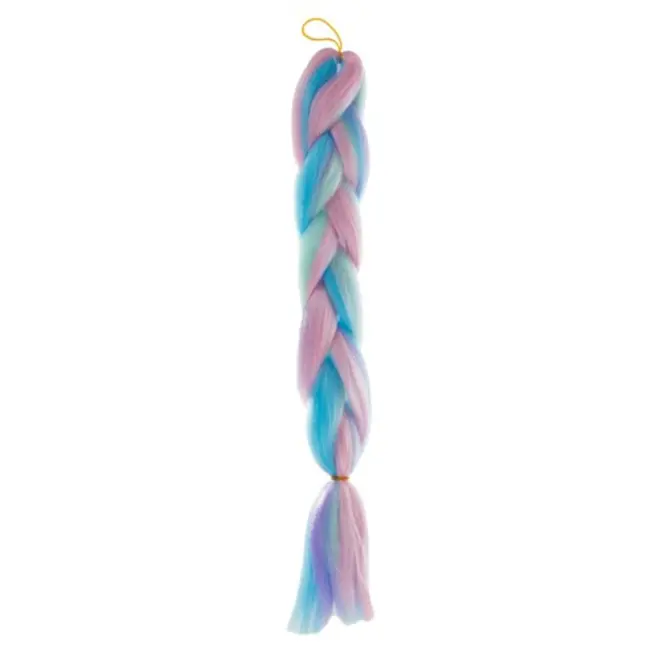 Soulima Synthetische Ombre Haarextensies - Violet/Blauw - 60 cm