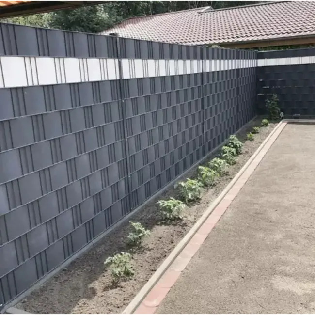 Gardlov Vlechtband Hekwerk - 19 cm x 35 m - Premium Kwaliteit - Antraciet