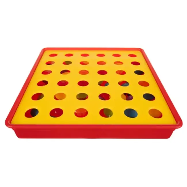 Kruzzel Educatieve Mozaïekpuzzel - Stimuleer Logisch Denken met Kleurrijke Knoppen