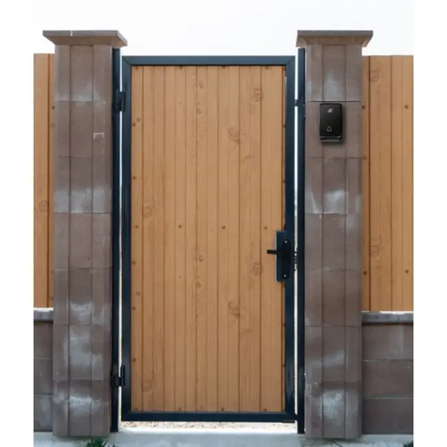 Malatec Draadloze Deurbel Zwart - Aanpasbaar en Weerbestendig