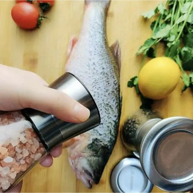 Ruhhy Handmatige Zout- en Pepermolenset - Versheid in Elke Draai