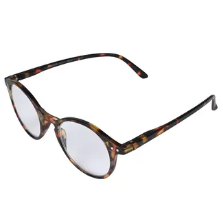 Benson Stijlvolle unisex leesbril - schilpadmotief - +1.50 sterkte - veerscharnieren - bruin