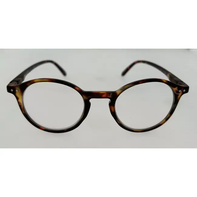 Benson Stijlvolle leesbril - schilpadmotief - +3.50 sterkte - veerscharnieren - unisex - bruin