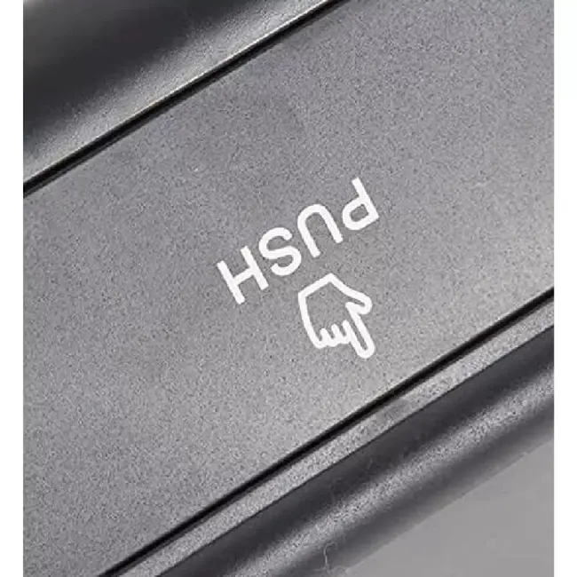 Benson Compact auto afvalbakje - geurdicht en anti-lek - 16 x 6.5 x 13.5 cm - zwart