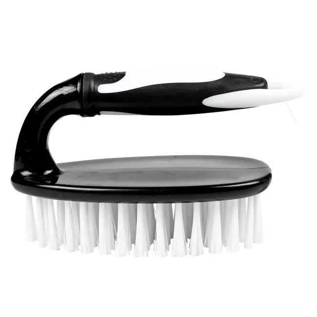 Benson Schrobborstel - Anti-sliphandvat - Harde nylon haren - 13 cm - Kunststof