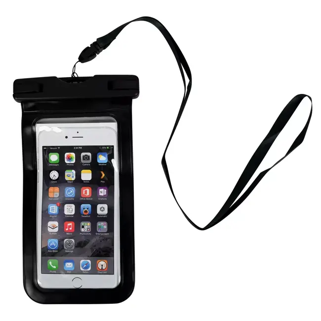 Benson Waterdichte telefoonhoes - meerdere ritsvakken - verstelbare riem - 17,5 x 14 cm - lichtgewicht