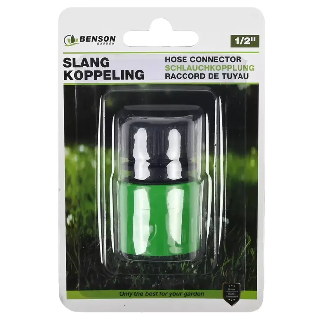 Benson Betrouwbare slangkoppeling - lekvrij - 1/2'' - groen
