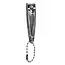 Benson Compacte nagelknipper met vijl en sleutelhanger - 55 mm - metaal