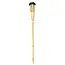 Benson Sfeervolle bamboe tuinfakkel - solar - 78 cm - warm wit LED