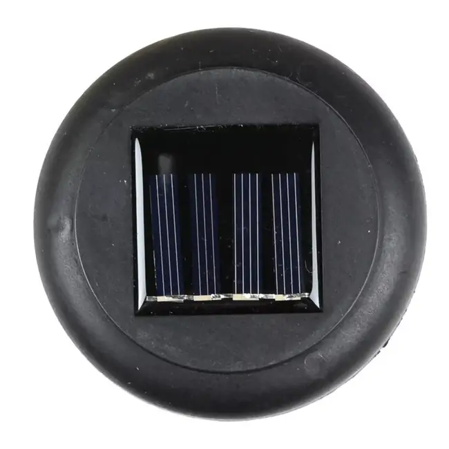 Benson Sfeervolle bamboe tuinfakkel - solar - 78 cm - warm wit LED