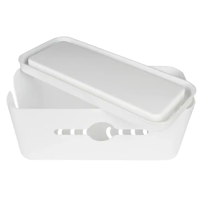 Benson Kabelmanagementbox - multifunctionele deksel - 31x13.5x13 cm - wit