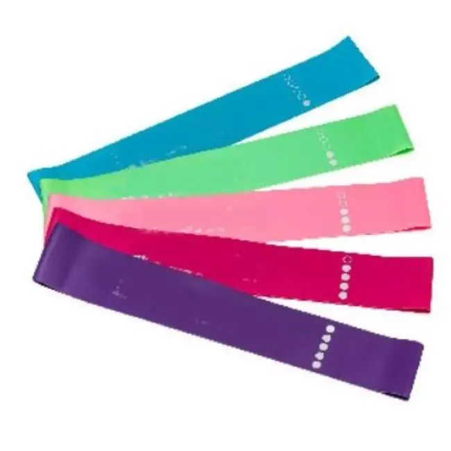 Benson 5-delige weerstandsbanden set - veelzijdig, duurzaam latex, ideaal voor kracht en flexibiliteit