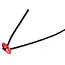 Benson Set elastieken met snelsluiting - 5 mm x 60 cm - set van 8 stuks