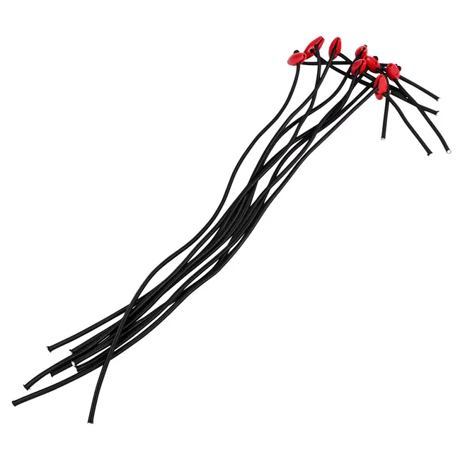 Benson Set elastieken met snelsluiting - 5 mm x 60 cm - set van 8 stuks