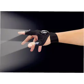 Benson Handschoen met LED-verlichting - Lichtgewicht - Universeel - 19 gram - Inclusief batterijen